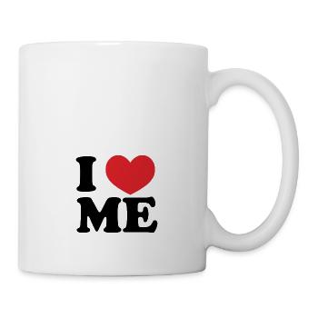I Love me - Tasse - Weiß - Rechts