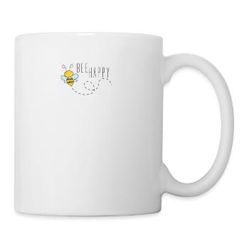 Abeille heureuse Abeille heureuse cadeau Design Award - Mug blanc - blanc - Droite