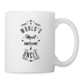 AWESOME UNCLE - Mug blanc - blanc - Droite