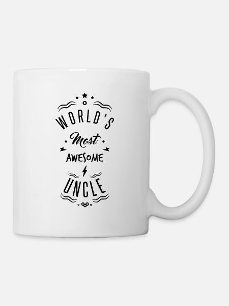 AWESOME UNCLE - Mug blanc - blanc
