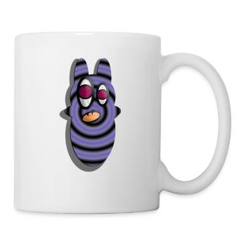 Zeitloses Monter - Tasse - Weiß - Rechts