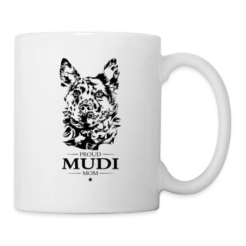 Hongrois Mudi Maman Chien Chien Wilsigns - Mug blanc - blanc - Droite