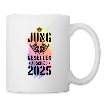 Junggesellenabschied 2025 Jga Party - Tasse - Weiß - Rechts