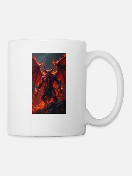 Teufel - Tasse - Weiß