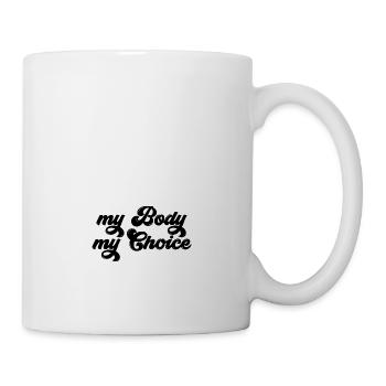mon corps mon choix féminisme femmes femmes - Mug blanc - blanc - Droite
