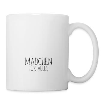 Mädchen für alles - Tasse - Weiß - Rechts