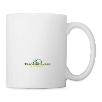 Treckerfahrer Dürfen Das! Trecker Trekker Landwirt - Tasse - Weiß - Rechts