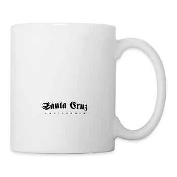 Santa Cruz Californie vintage rétro Surf - Mug blanc - blanc - Droite