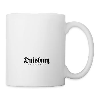Duisburg Stadt Industrie Kohle Ruhrpott - Tasse - Weiß - Rechts