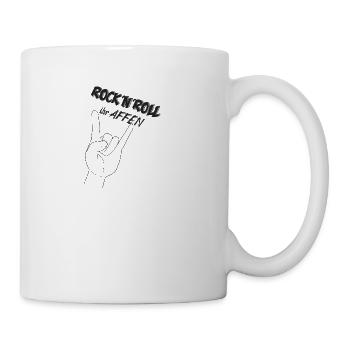 Rock'n'Roll ihr Affen || Luke Mockridge TV-Show - Tasse - Weiß - Rechts