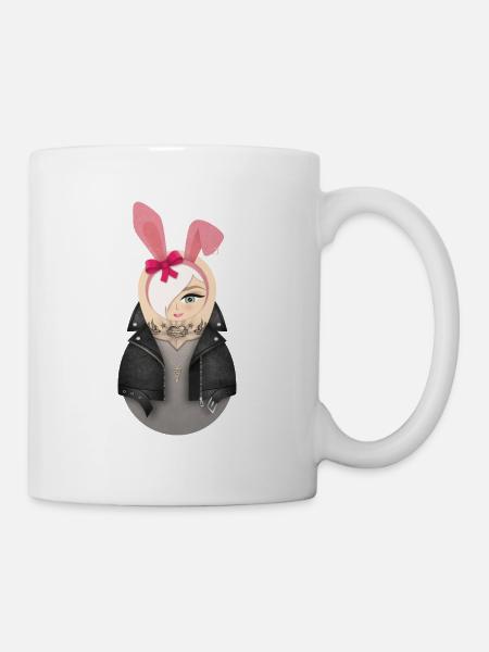 Matroschka Bonny - Tasse - Weiß