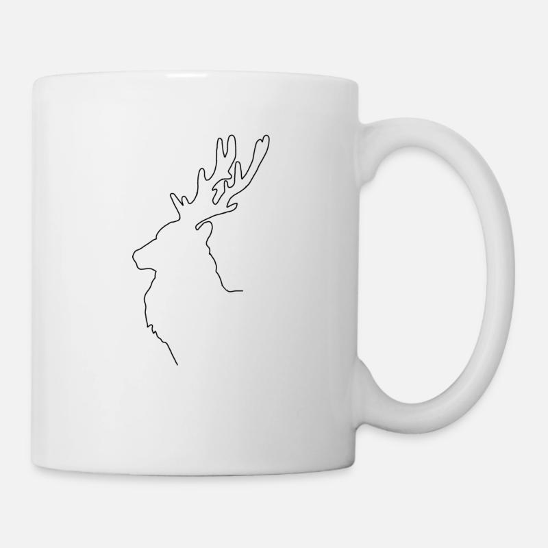 renne - Mug blanc - blanc