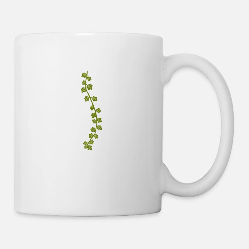 Common ivy | Plants illustration - Mug - white