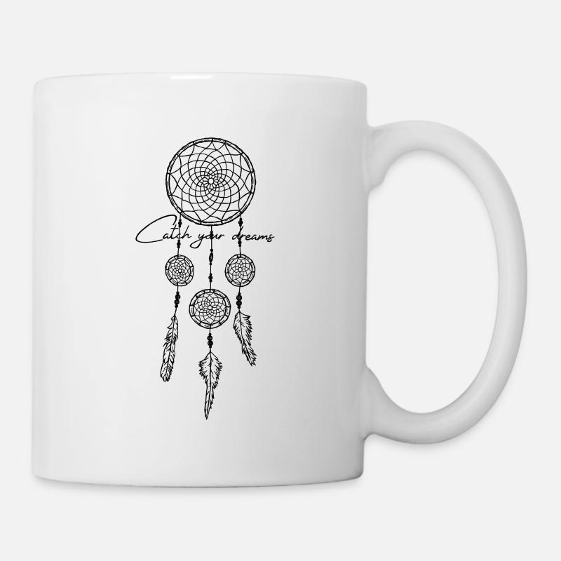 Attrape-rêves - Mug blanc - blanc