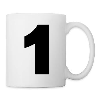 1 - Tasse - Weiß - Rechts