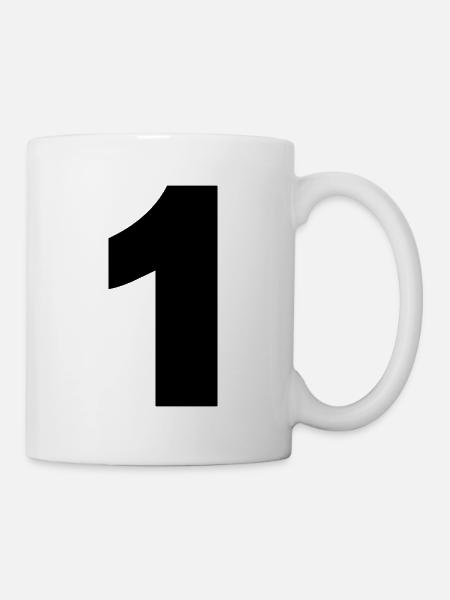 1 - Tasse - Weiß