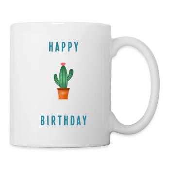 JAHRESTAG. ALLES GUTE ZUM GEBURTSTAG!. ALLES GUTE ZUM GEBURTSTAG!. - Tasse - Weiß - Rechts