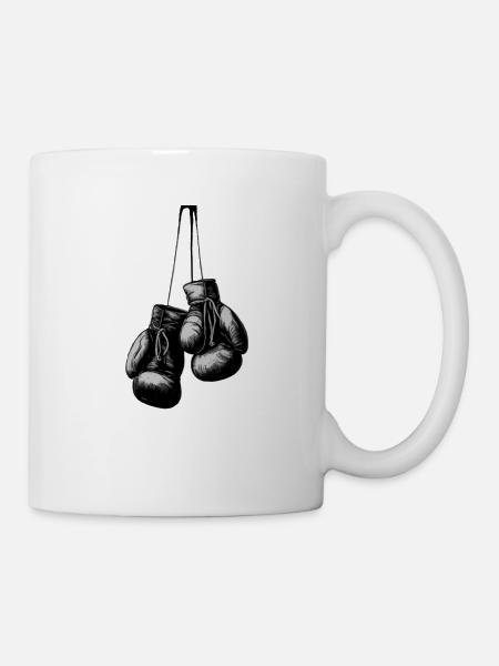 Boxe - Mug blanc - blanc
