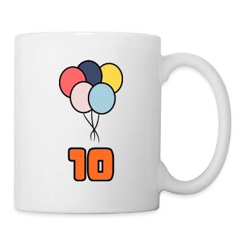 ALLES GUTE ZUM GEBURTSTAG. ALLES GUTE ZUM GEBURTSTAG. GEBURTSTAG. - Tasse - Weiß - Rechts