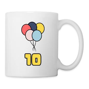 HAPPY BIRTHDAY. HAPPY BIRTHDAY. BIRTHDAY. - Mug - white - Right