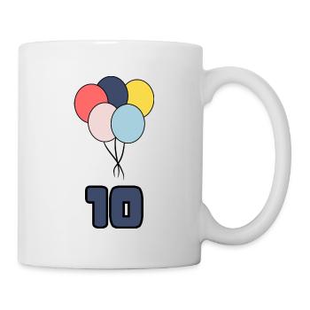 HAPPY BIRTHDAY. HAPPY BIRTHDAY. BIRTHDAY. - Mug - white - Right