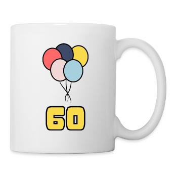 ANNIVERSARY. HAPPY BIRTHDAY. HAPPY BIRTHDAY. - Mug - white - Right