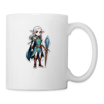 Dungeon Elf Mage - Tasse - Weiß - Rechts