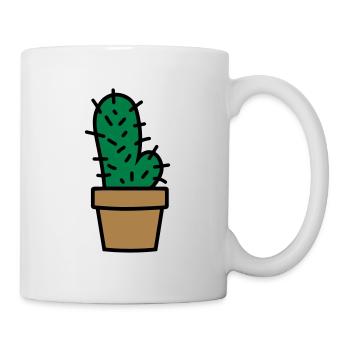 Cactus cactus penis - Mug - white - Right