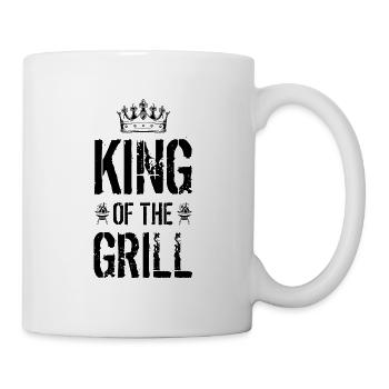 Grill König King - Tasse - Weiß - Rechts