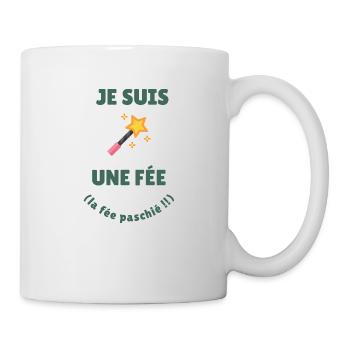 Je suis une fée (le fée pas chiée) - Mug blanc - blanc - Droite