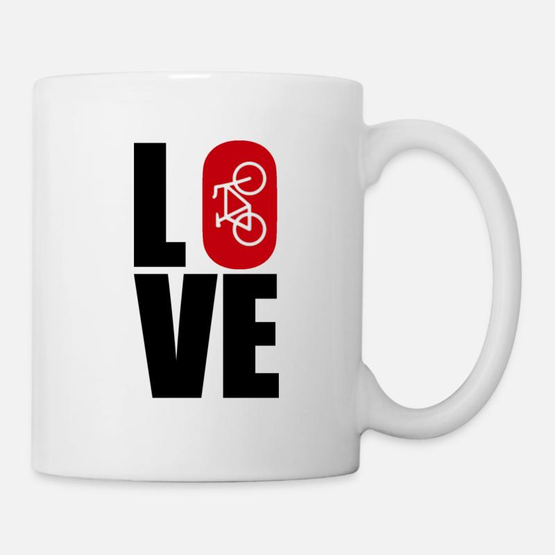 LOVE Cycling - Mug - white