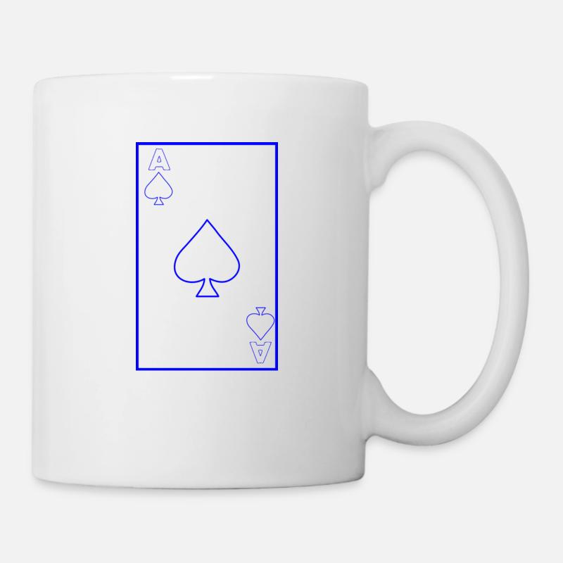 Ace of Spades - Mug - white