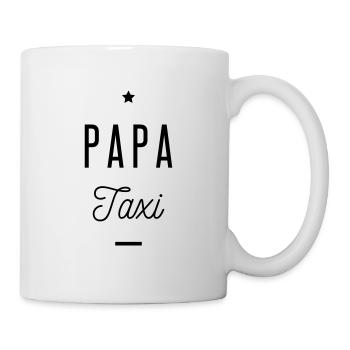 papa taxi - Mug blanc - blanc - Droite