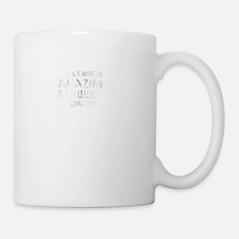 Master Bachelor Abi Shirt Student Uni Shirt - Mug - white