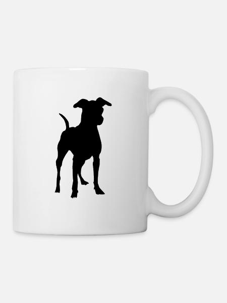 Pinscher - Tasse - Weiß