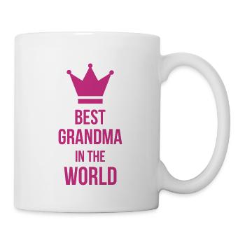 Best Grandma in the world ! - Mug - white - Right