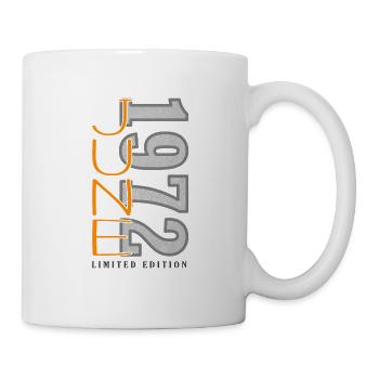 Juni 1972 - Tasse - Weiß - Rechts