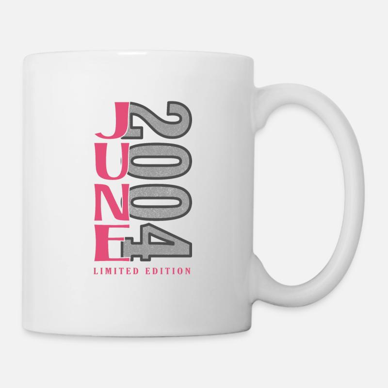 18e anniversaire - Mug blanc - blanc