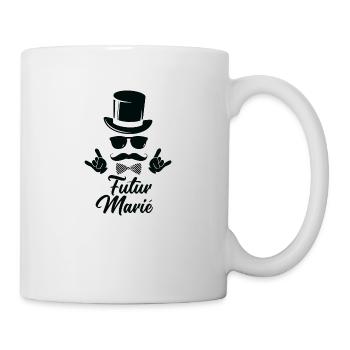 Enterrement de vie de garçon EVG Staff Marié Drôle - Mug blanc - blanc - Droite