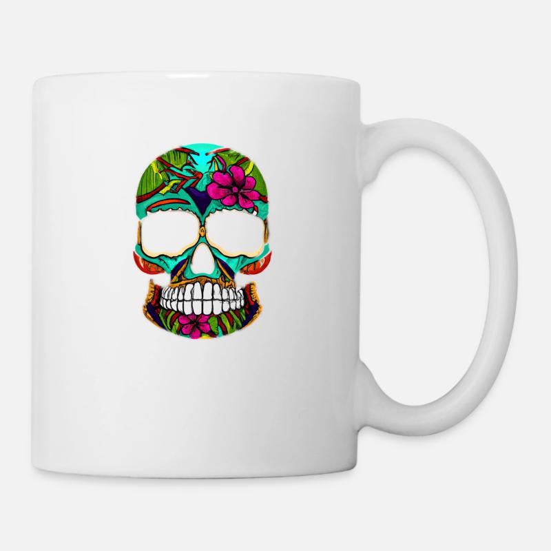 Skill Mexiko - Tasse - Weiß