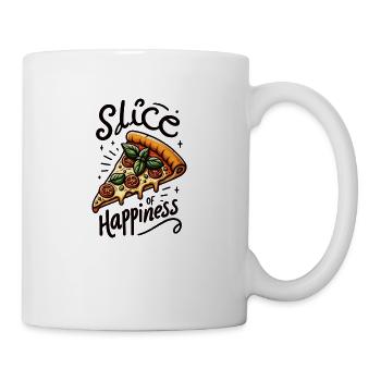 Slice of Happiness - Tasse - Weiß - Rechts