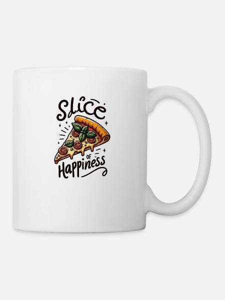 Slice of Happiness - Tasse - Weiß