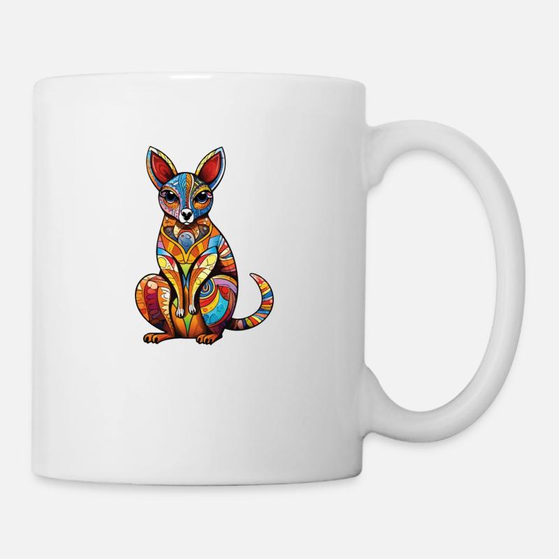 Australie - Kangourou nain - Mug blanc - blanc