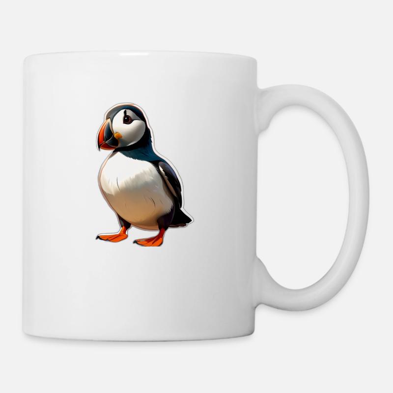Puffin - Mug - white