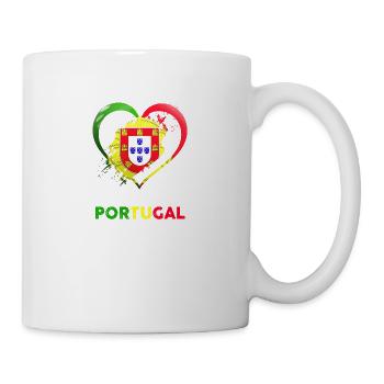 Portugal Heart - An extraordinary gift - Mug - white - Right