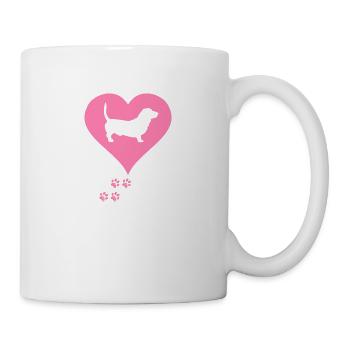 dachshund - Mug - white - Right