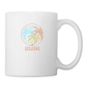 Ecuador - Tasse - Weiß - Rechts