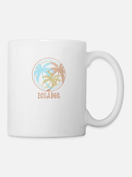 Équateur - Mug blanc - blanc