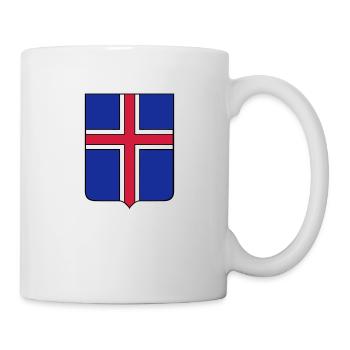 iceland - Tasse - Weiß - Rechts