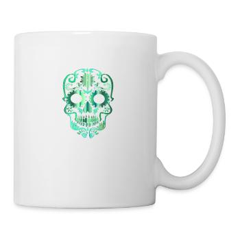 Skull - Tasse - Weiß - Rechts